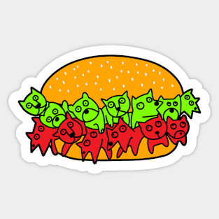 Jamburger Sticker